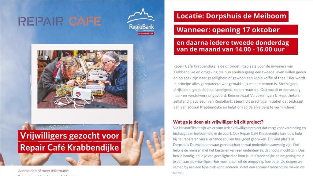 Repair Café Krabbendijke