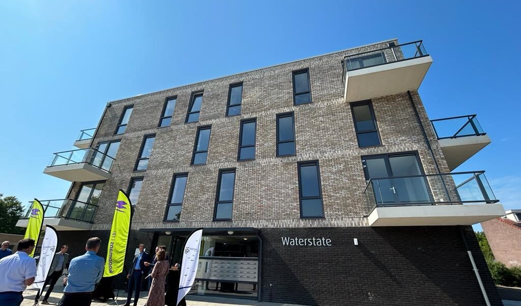 Waterstate werd woensdag opgeleverd (Foto: aangeleverd)