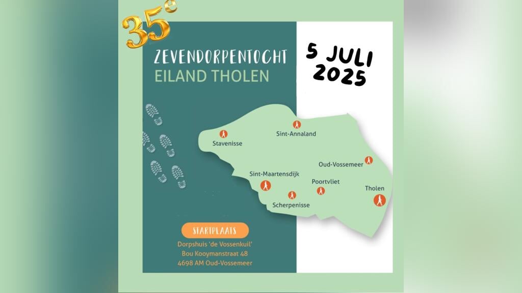 Zevendorpentocht eiland Tholen