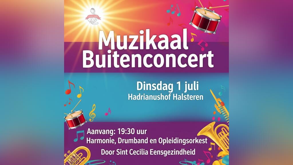 Zomeravondconcert op Hadrianushof