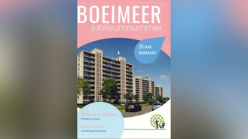 25 jaar Wijkkrant Boeimeer met Jubileumboek