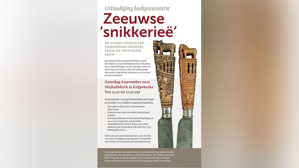 Boekpresentatie Zeeuwse Snikkeriee