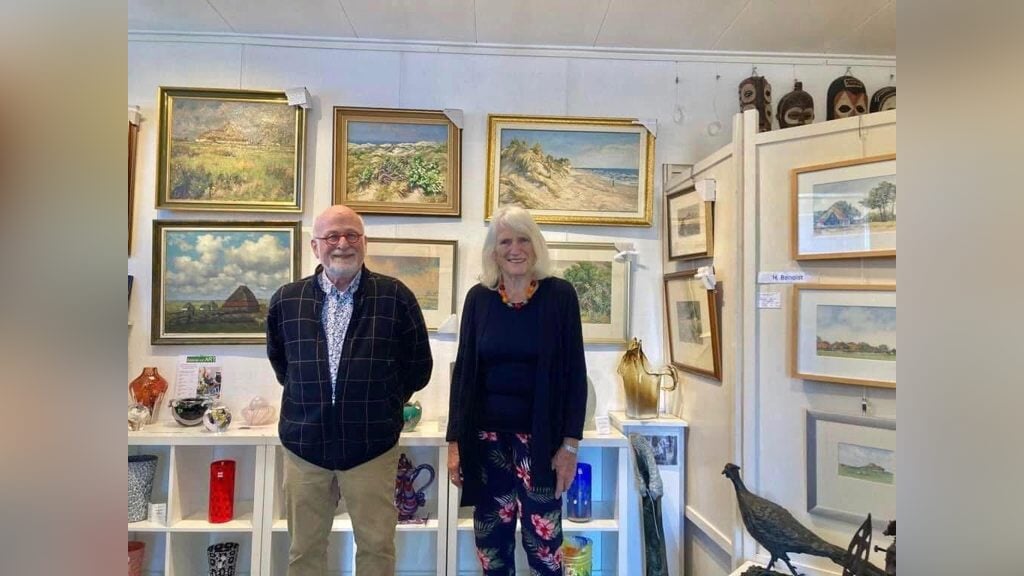 Texelse schilderijen en glas uit Murano