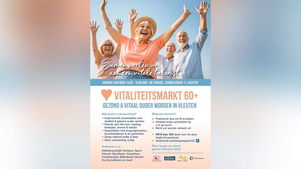 Vitaliteitsmarkt voor 60+ -ers