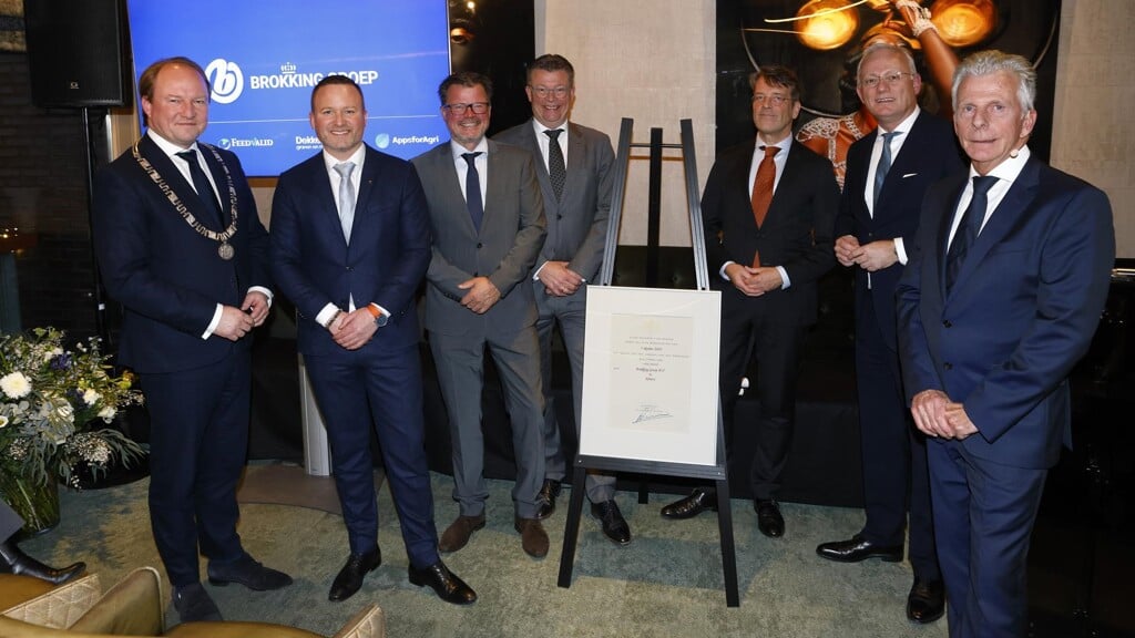 Brokking Groep B.V. krijgt het predicaat uitgereikt (foto: aangeleverd)
