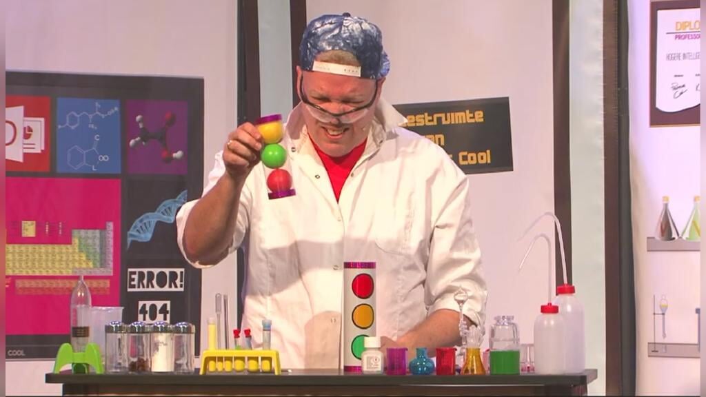 De laboratoriumavonturen van professor Cool