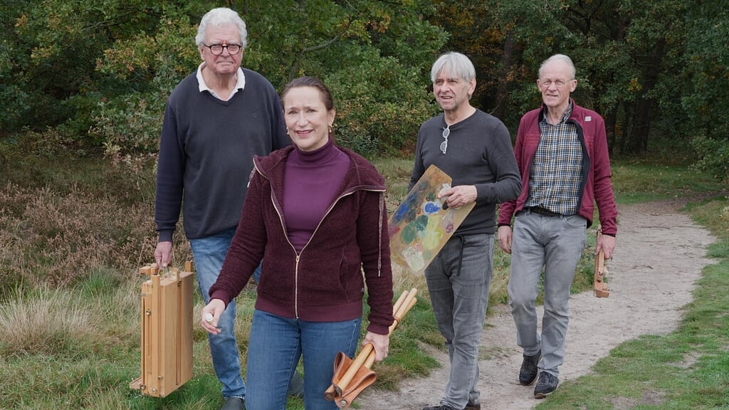 Het dorpshuis in Vierhouten wordt tijdelijk galerie vol Veluwse verhalen