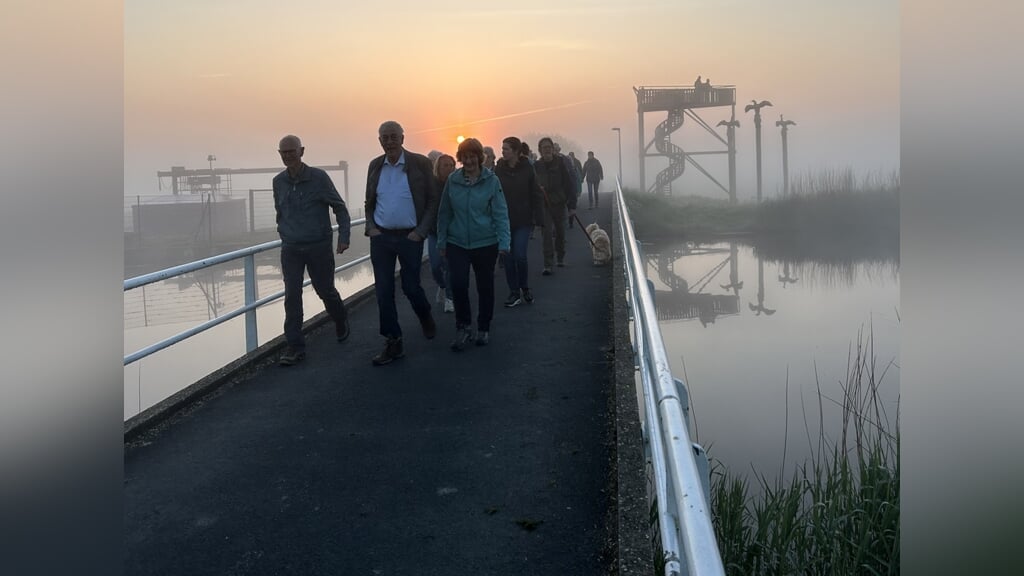 Dauwtrappen op Hemelvaartsdag