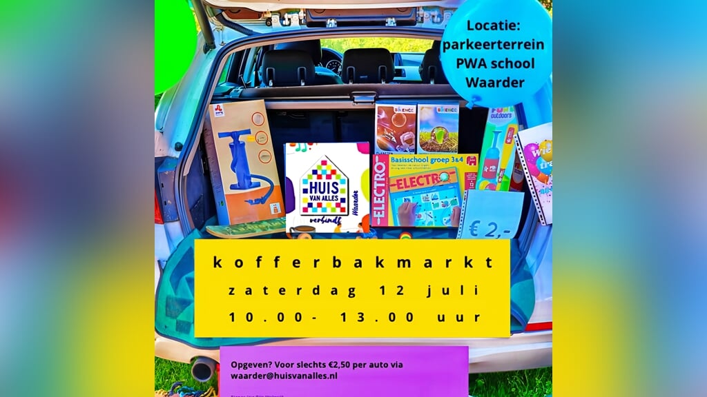 Kofferbakmarkt Waarder