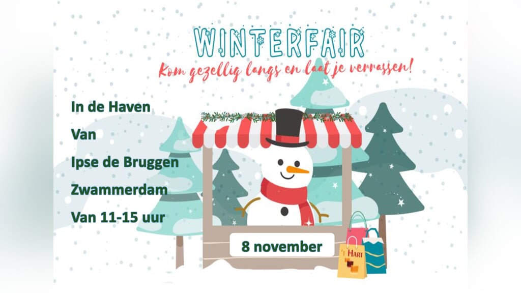 Winterfair in de Haven van Ipse de Bruggen Zwammerdam