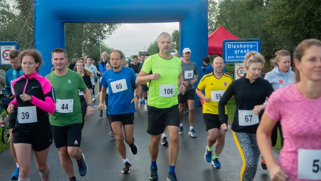 Polderrun in Bleskensgraaf