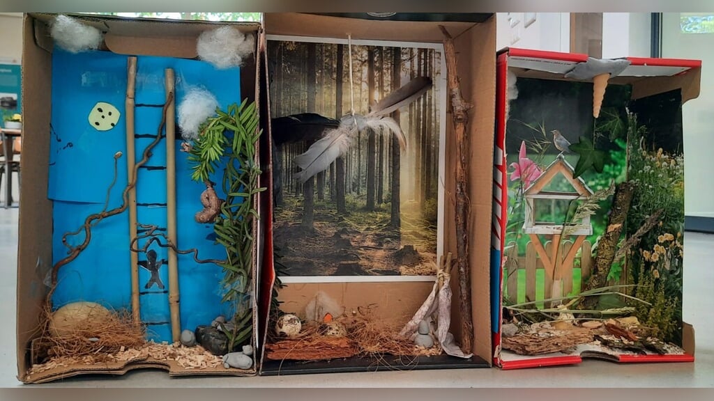 Basisschoolleerlingen exposeren unieke schatkamers in Natuurpark Kronenkamp