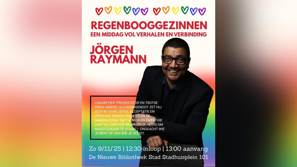 Regenbooggezinnen; een middag vol verhalen en verbinding