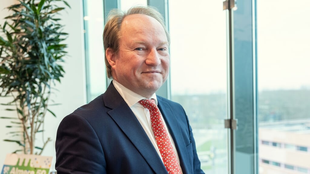 Burgemeester Hein van der Loo. (Foto: Maarten Feenstra)