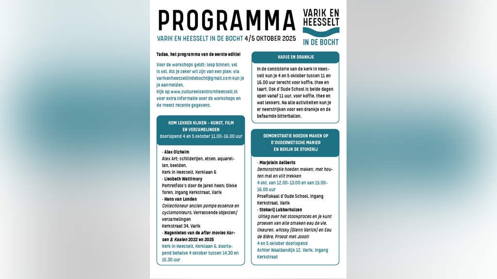 Varik en Heesselt in de bocht