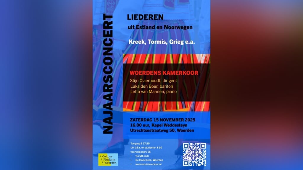 Najaarsconcert Woerdens Kamerkoor