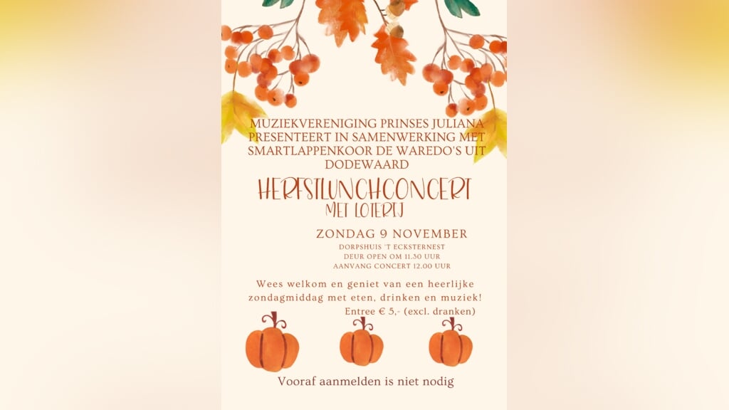 Herfst Lunchconcert