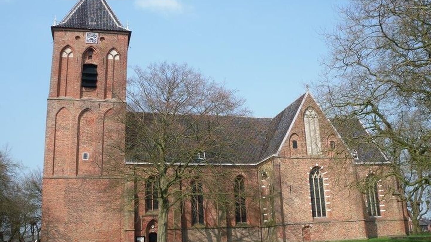 De Hippolytuskerk in Middelstum.