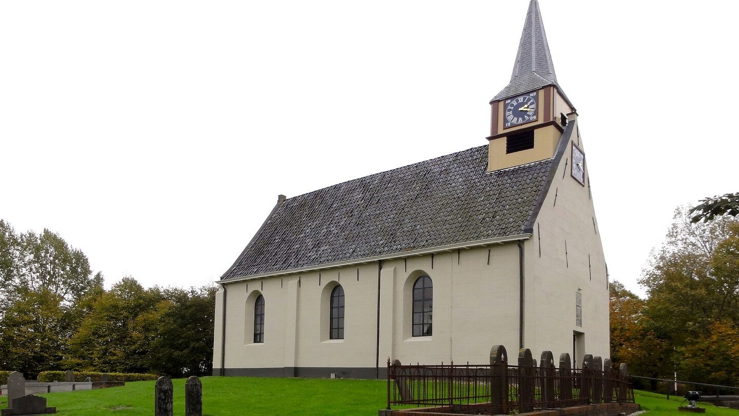 De kerk van Niekerk. 