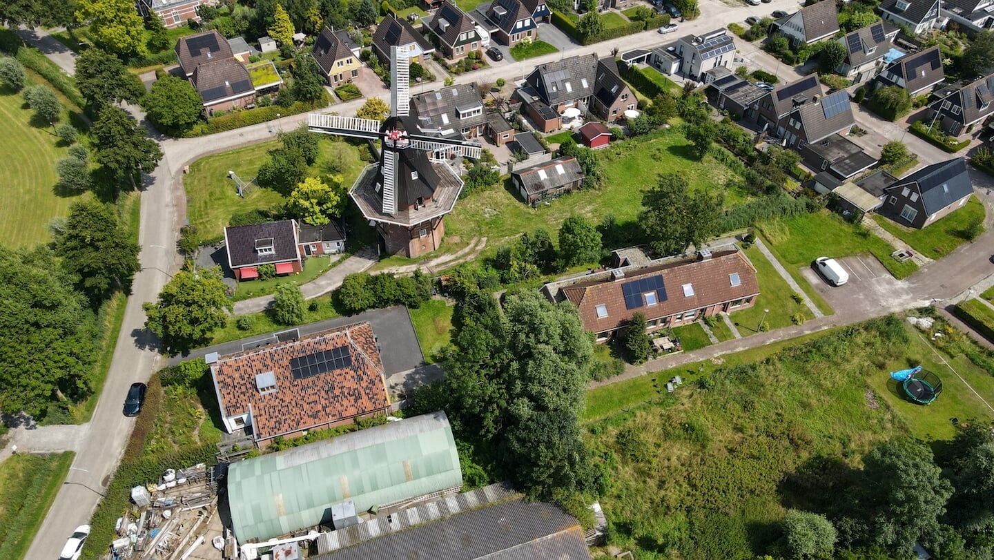 Molen Aeolus uit Adorp. 