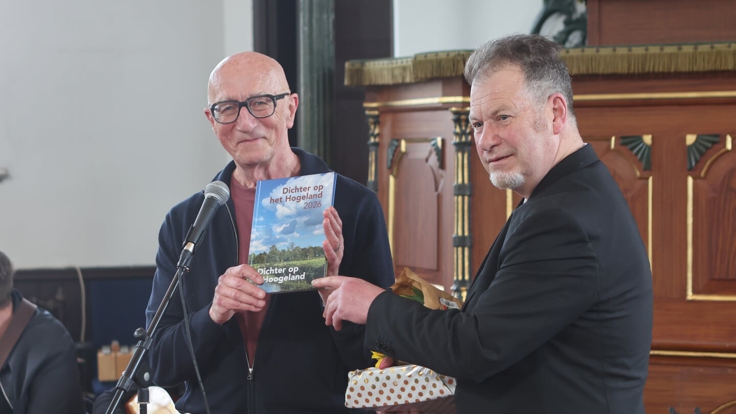 Harry van Velsen (links) met Louis Stiller. Foto: Ronnie Afman.