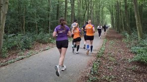Slow running for KiKa afgelopen zondag.