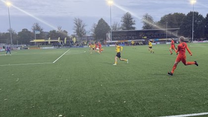 S.V. Nieuwleusen hele wedstrijd in de achtervolging.