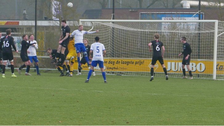 moment uit de wedstrijd ASC '62 tegen Bergentheim. Eigen foto ASC '62.