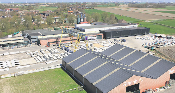 Steenhuis Beton in Uithuizermeeden opent samen met buurman Elzinga de deuren.