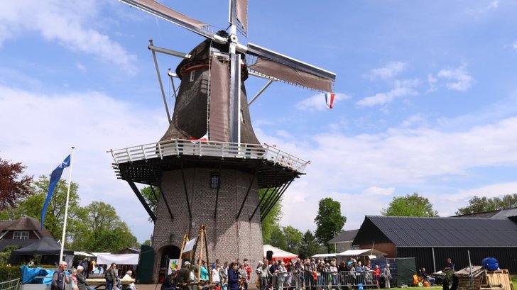 De molens zijn geopend tijdens Open Monumentendag.