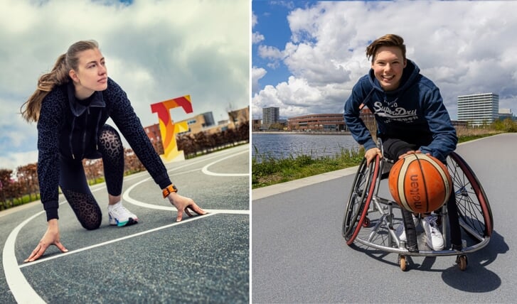 Cheyenne Bouthoorn en Bo Kramer. (Foto: Feenstra Fotografie)