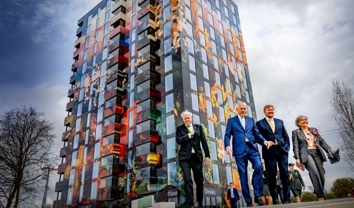 De koning opende de Floriade. Sindsdien valt het aantal bezoekers tegen. (Archieffoto: ANP/Hollandse/Hoogte Robin Utrecht)