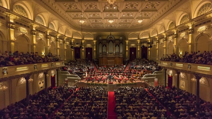 Het AJSO speelde al eerder in het Concertgebouw in Amsterdam. (Foto: Feenstra Fotografie)