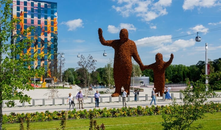 59% denkt niet dat de Floriade een positief effect heeft gehad op de stad. (Archieffoto: Sylvia de Zwijer)