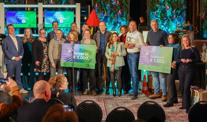 Uitreiking Flevolandse Circulaire Innovatie Top 20 (Foto: aangeleverd)