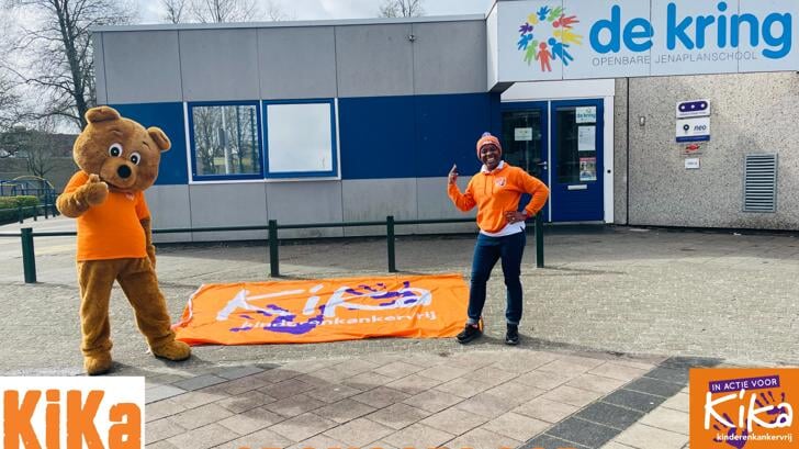 Zuléma Gilliot Van Gimst zet zich samen met basisschool De Kring in voor KiKa. (Foto: aangeleverd)