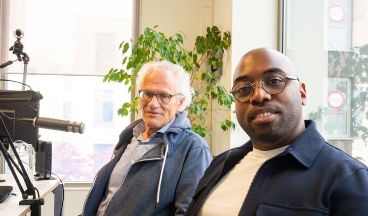 Eibert Draisma van de SP (L) en Jürgen Morgenstond van de VVD (Foto: Almere DEZE WEEK)