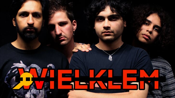De nieuwe Almeerse band Wielklem.