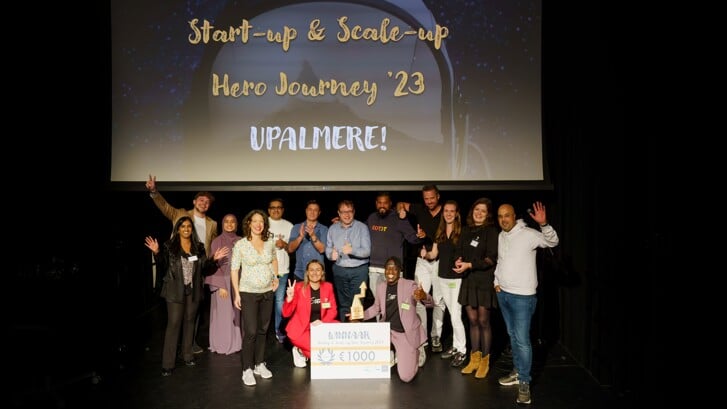 Static Entertainment won naast de award ook een voucher ter waarde van 1000 euro. (Foto: aangeleverd)