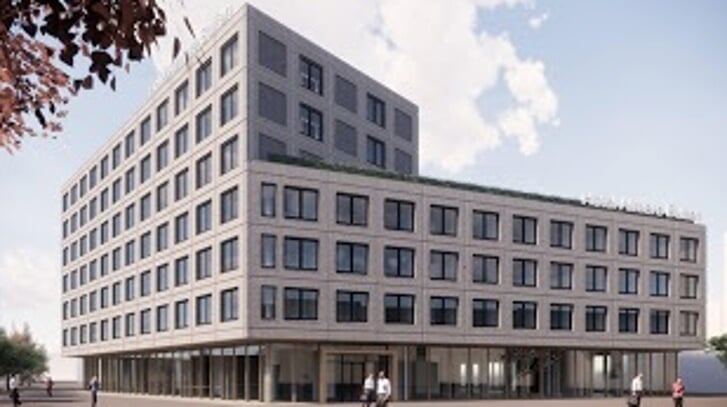 Een groep alleenstaande minderjarige vreemdelingen (amv's) wordt opgevangen in het Holiday Inn hotel in Buiten. (Archieffoto)