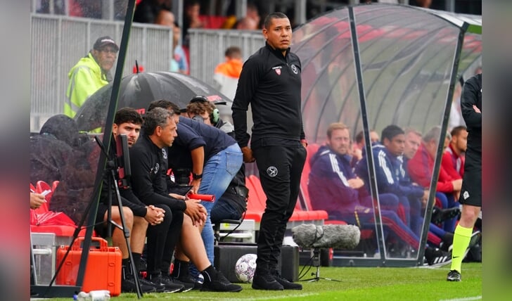 Hedwiges Maduro in zijn tijd bij Almere City FC (Archieffoto: Fred Rotgans)