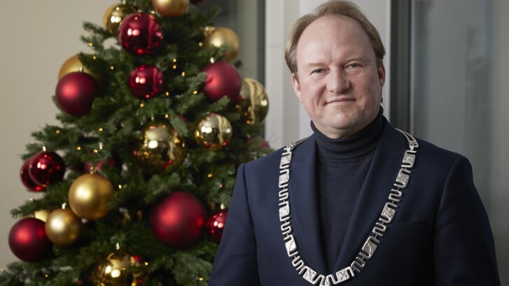 Burgemeester Van der Loo: "Per saldo leven Almeerders gemoedelijk met elkaar."(Foto: Hans Hogervorst)