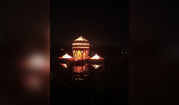 Lichtkunstfestival ALLUMINOUS (Foto: Almere Zaken)