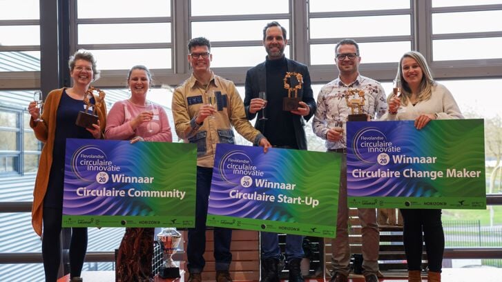 Winnaars Circulaire Innovatie Top 20 Flevoland (Foto: aangeleverd)