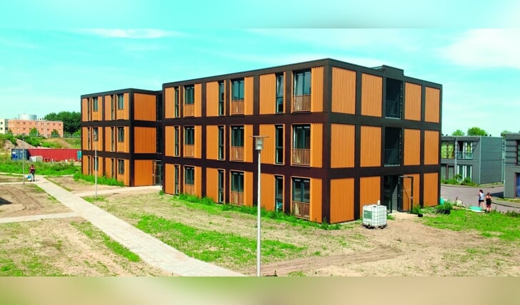 Sociale huurwoningen in het Odeonpark. (Archieffoto: aangeleverd)