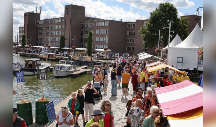 Het was gezellig druk het hele weekend. (Foto: Fred Rotgans)