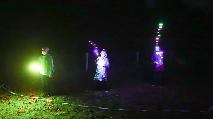 De magie van de nacht werd gevierd, zoals hier op De Kemphaan (Foto: Fred Rotgans)