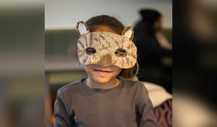 Een dierenmasker maken. (Foto: aangeleverd)