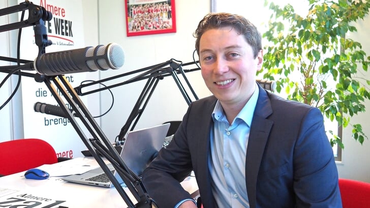 David de Vreede (SP). (Archieffoto: Almere DEZE WEEK)