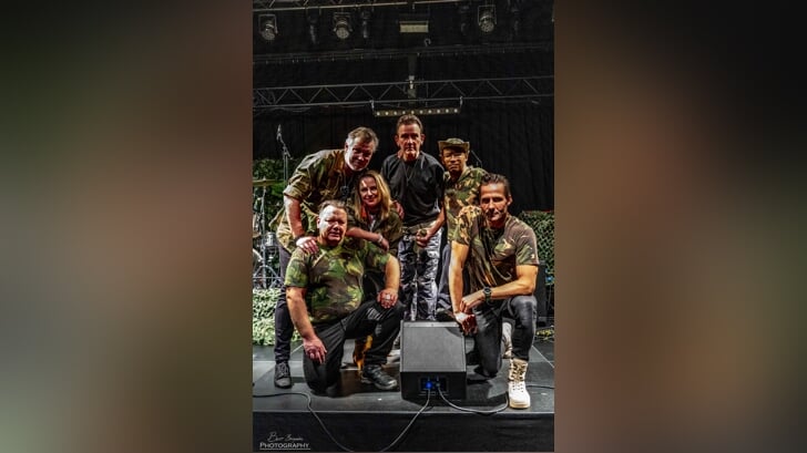 De Tour of Duty band komt naar De Meester. (Foto: Bert Brugman Fotografie)